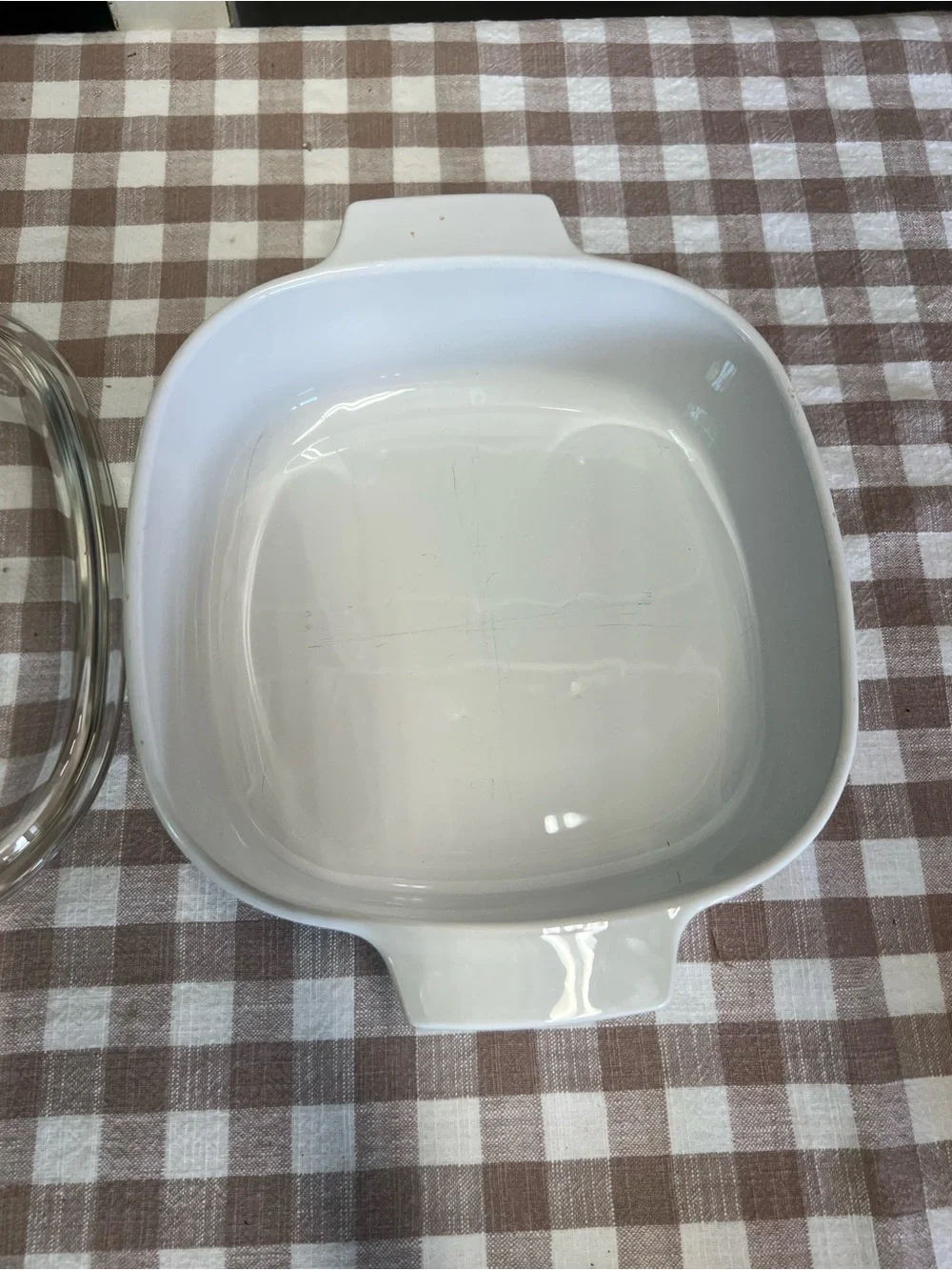Vintage Corningware blue dusk casserole dish 2L glass lid cookware